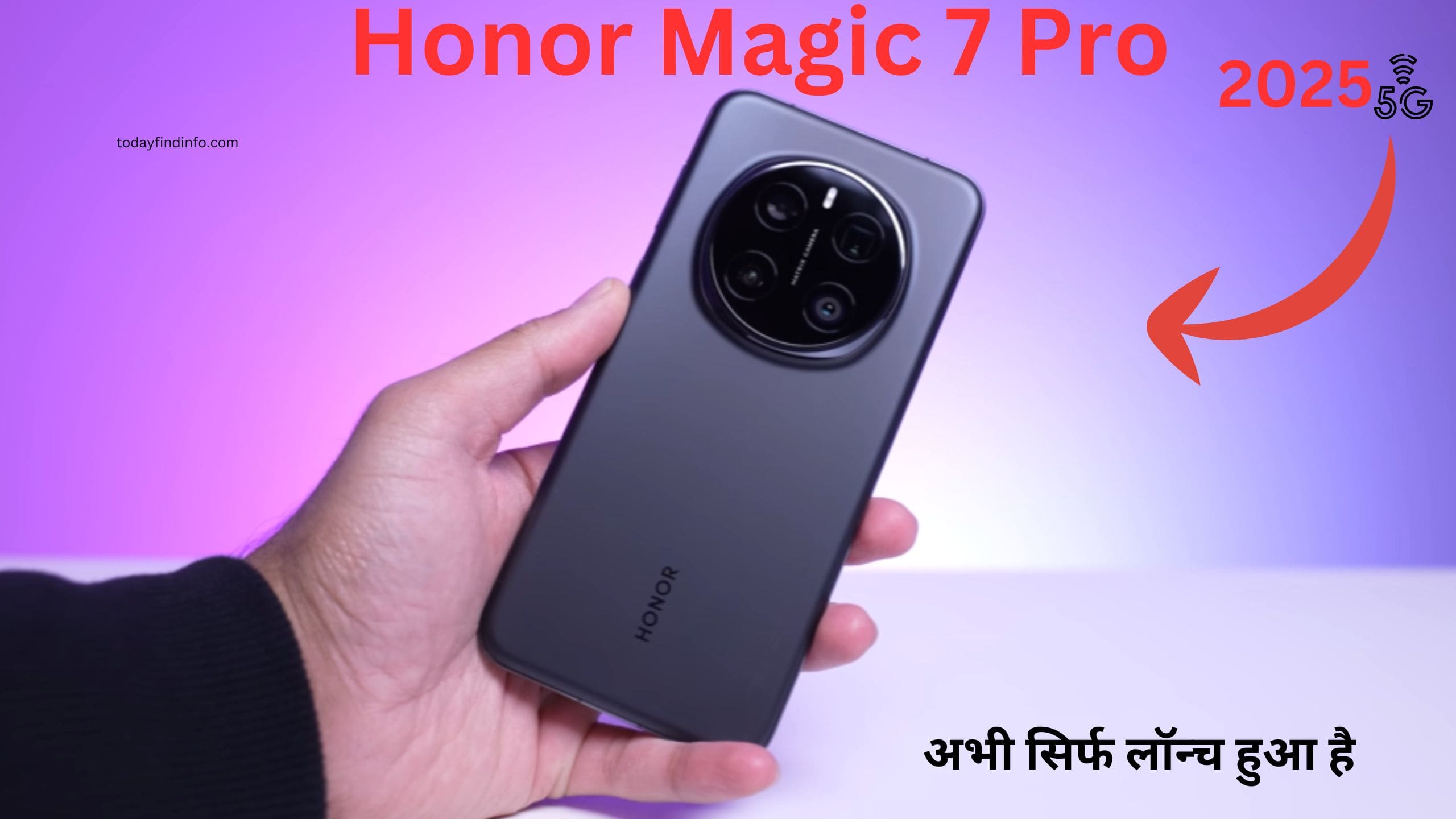 Honor Magic 200MP कैमरे के साथ मिलेगा 5000mAh बैटरी जो 100 वॉट फास्ट चार्जिंग का सपोर्ट, 2025 का न्यू लॉन्च स्मार्टफोन जल्दी करें...