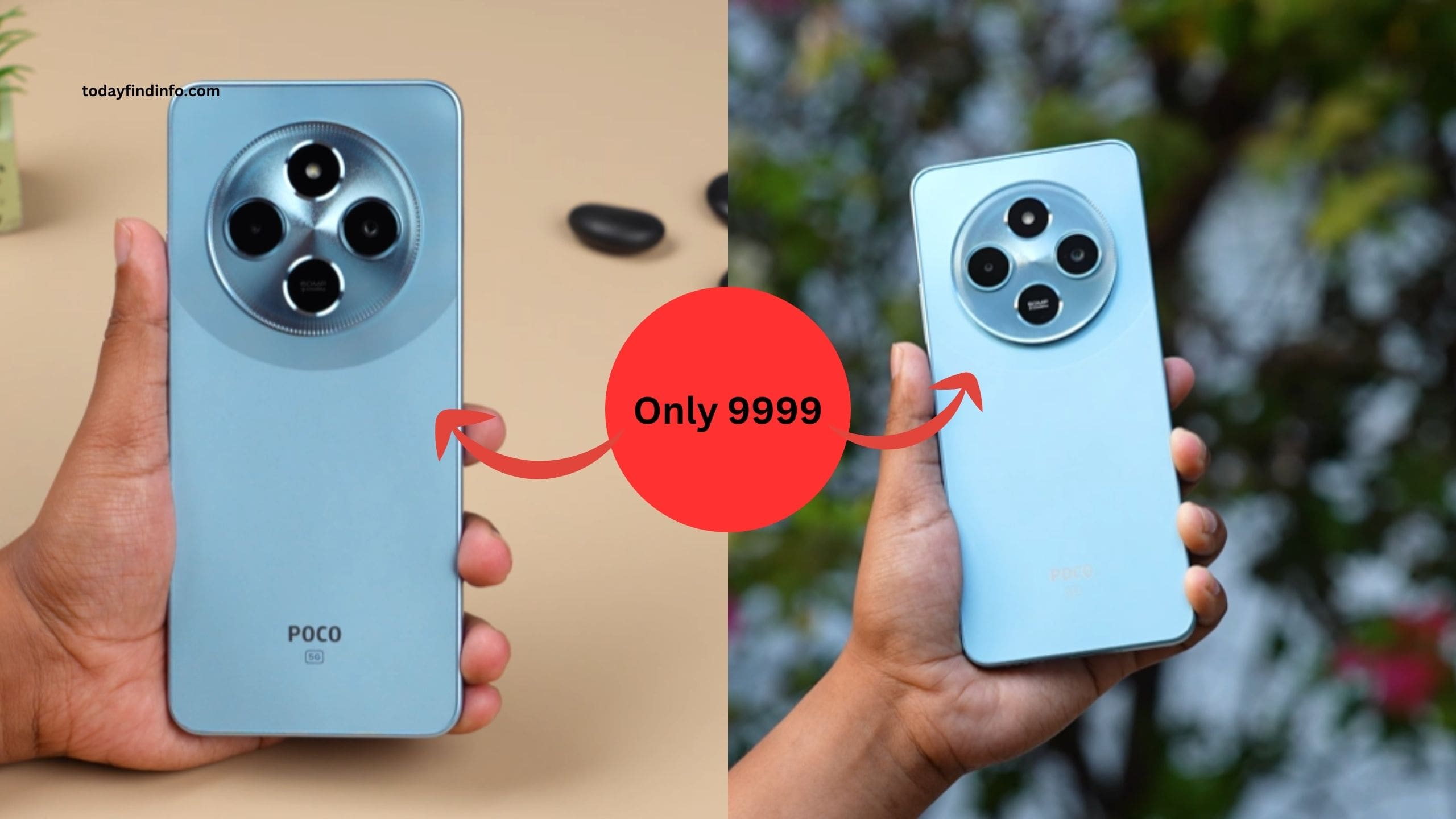 फाइनली दोस्तों, POCO M7 5G लॉन्च कर दिया है, जो सिर्फ 9999 में 8GB रैम और 256GB स्टोरेज और 5000mAh 90W की फास्ट चार्जिंग के साथ है। अभी देखें।.